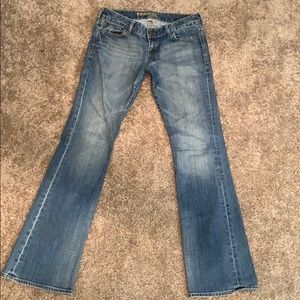 Size 8L Express bootcut jeans